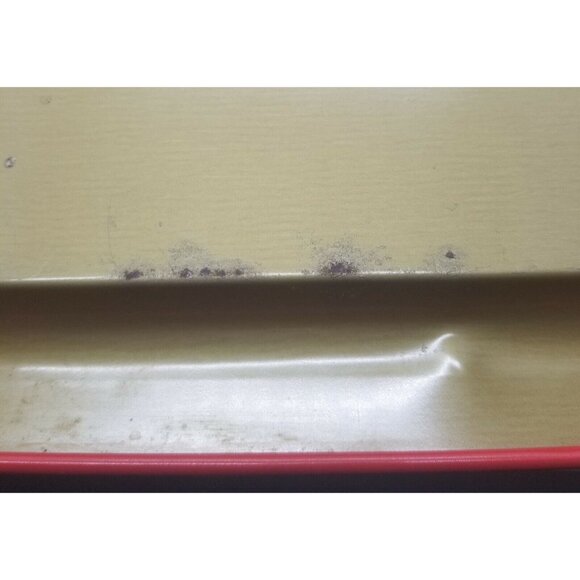 Drink Delicious Coca Cola Serving Tray Wall Decor Woman Big Floppy Hat Red 1970s - Picture 7 of 11